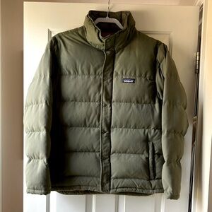 Patagonia Men's Olive Puffer Jacket